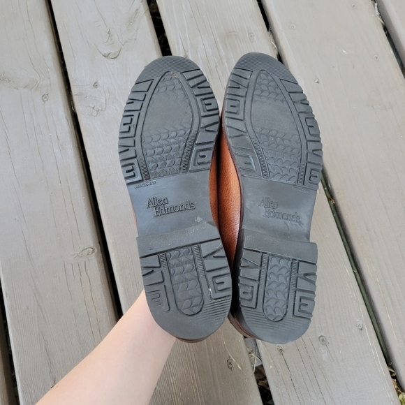 Allen Edmonds Nashua Two Tone Brown Tassel Kiltie Fringe Tassel Loafers Men's 10 - Picture 5 of 8